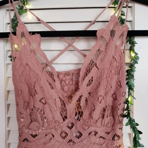 Free People NWT Adella Mini Dress - Picture 5 of 9